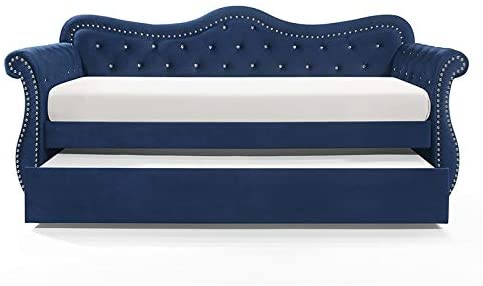 Abby Blue Daybed with Trundle