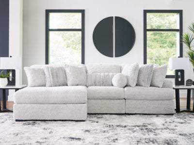 Cuddle Plush Sectional with Chaise