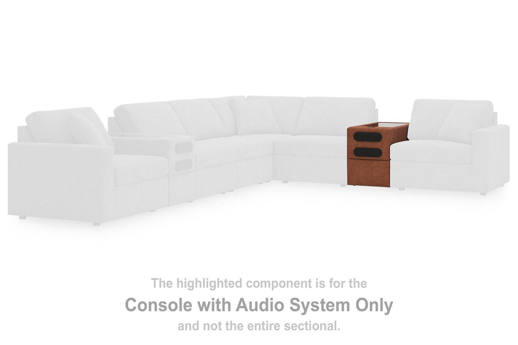 Modmax 5 Piece Sectional with Audio Console