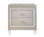 Paris Nightstand With Acrylic Legs Champagne image