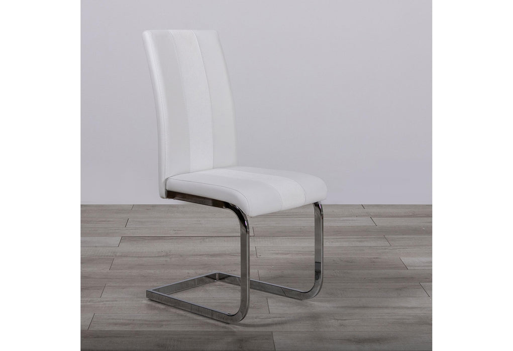 D915 WHITE DINING CHAIR (2/CTN) image