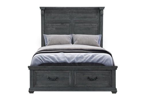 TATUM GREY FULL BED WITH STORAGE image