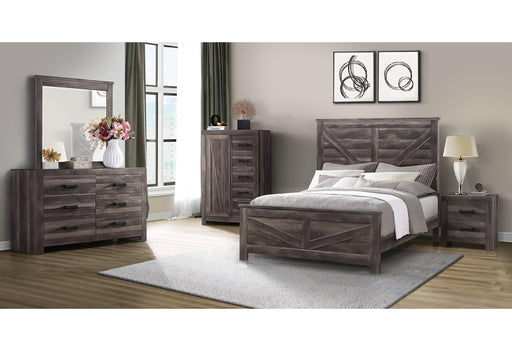 VISION DARK OAK QUEEN BED GROUP image