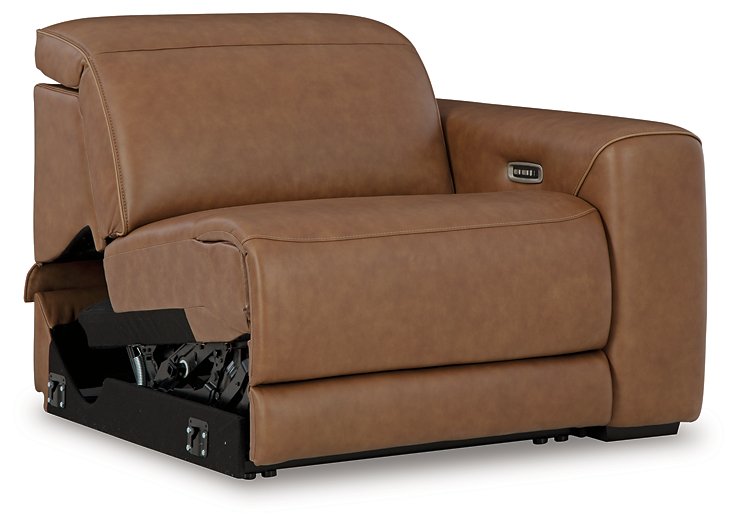 Magic Man Power Reclining Sectional with Console