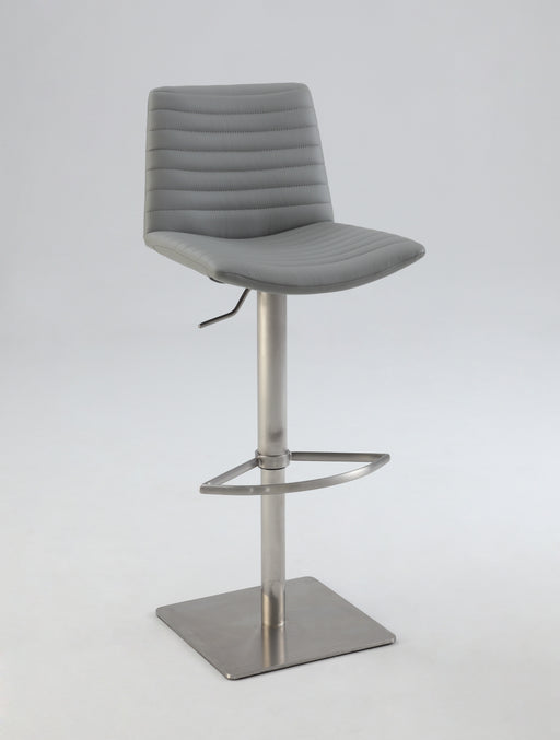 0572 Ribbed Back and Seat Pneumatic-Adjustable Stool image