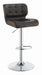 Modern Brown Adjustable Bar Stool image