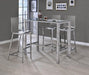 G104873 Contemporary Glass Bar Table image