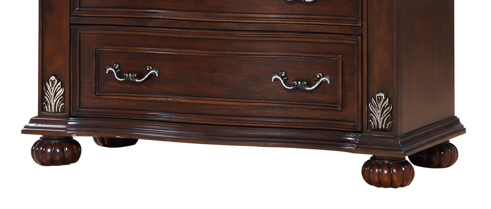 Rosanna Traditional Style Chest in Cherry finish Wood