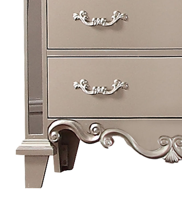 Sonia Contemporary Style Chest in Beige finish Wood