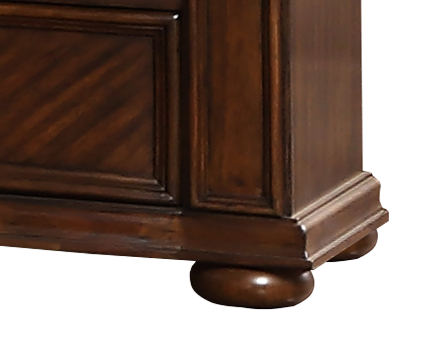 Aspen Traditional Style Nightstand in Cherry finish Wood