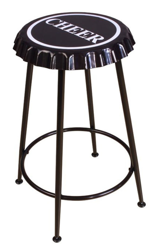 Acme Furniture Mant Counter Height Stool in Black (Set of 2) 72707 image