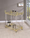 Modern Clear Acrylic Serving Cart image