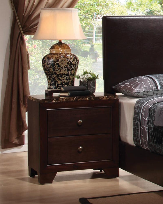 Conner Casual Two-Drawer Nightstand image