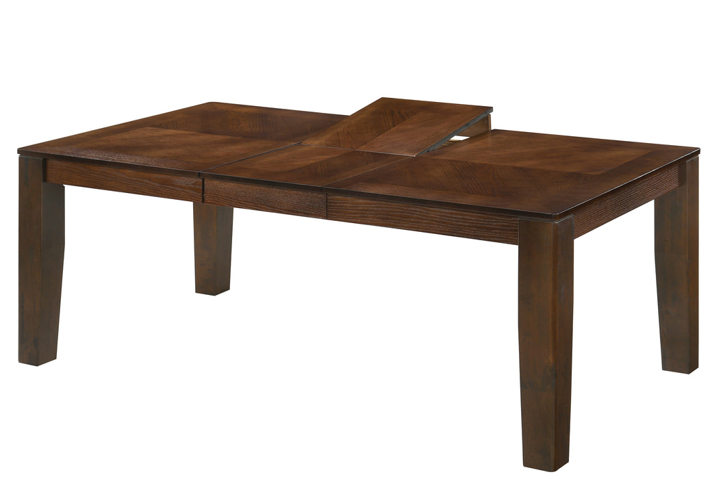 Milton Modern Style Dining Table in Espresso finish Wood