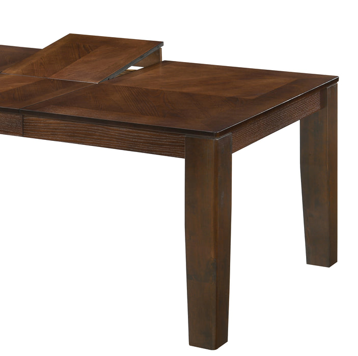 Milton Modern Style Dining Table in Espresso finish Wood