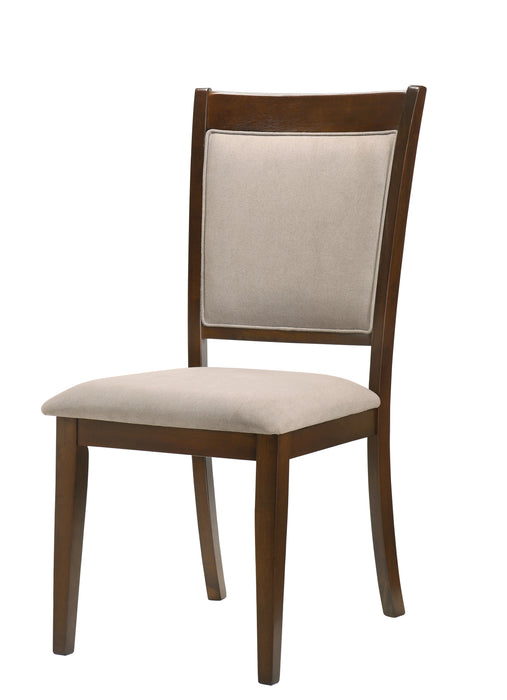 Milton Modern Style Dining Chair in Beige Fabric