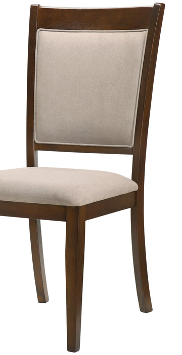 Milton Modern Style Dining Chair in Beige Fabric