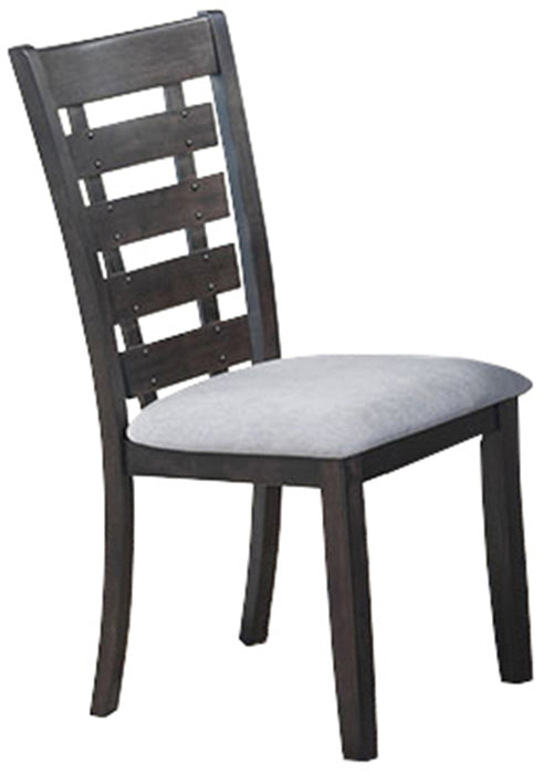 Bailey Transitional Style Dining Chair in Gray finish Wood
