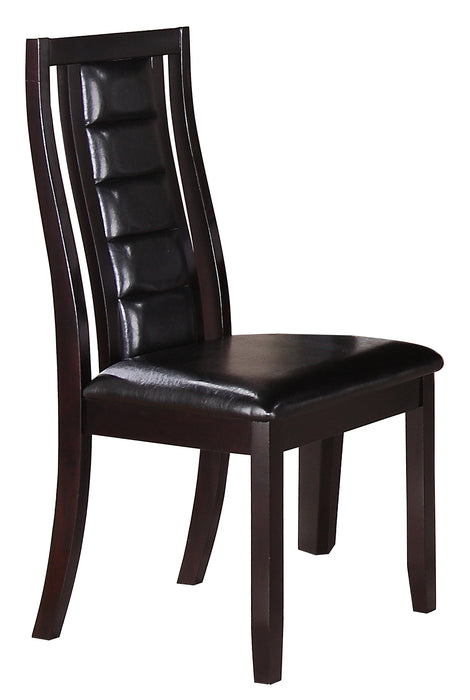 Era Transitional Style Dining Chair in Espresso finish Wood