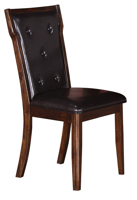 Pam Transitional Style Dining Chair in Espresso finish Wood