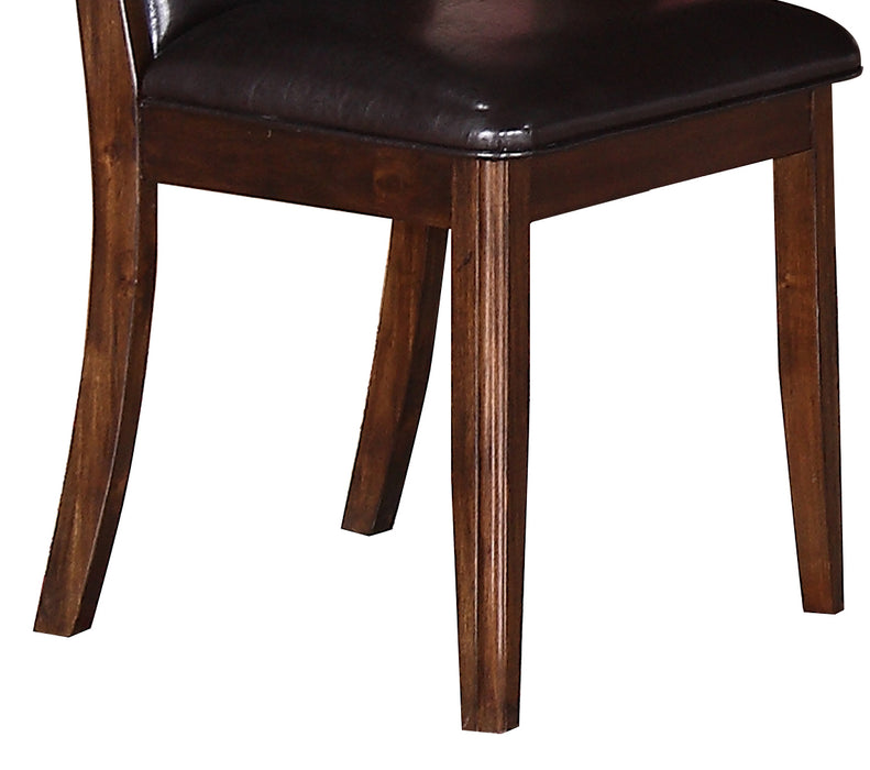 Pam Transitional Style Dining Chair in Espresso finish Wood