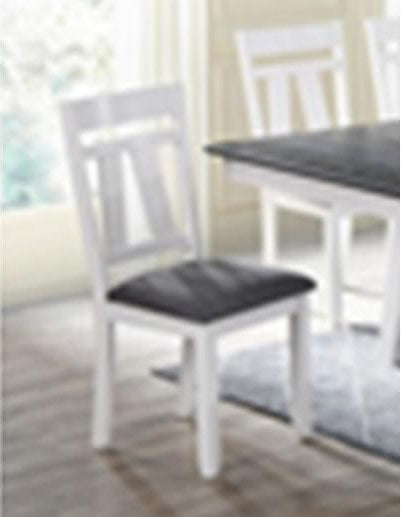 Crown Mark Maribelle Side Chair in Chalk/Grey 2158CG-S (Set of 2) image