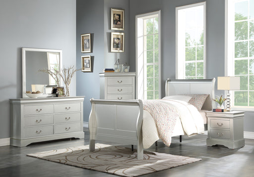 Louis Philippe III Platinum Twin Bed image