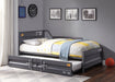 Cargo Gunmetal Daybed & Trundle (Twin Size) image
