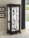 Traditional Brown Curio Cabinet image