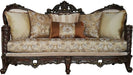 Acme Furniture Devayne Sofa with 6 Pillows in Dark Walnut 50685 image