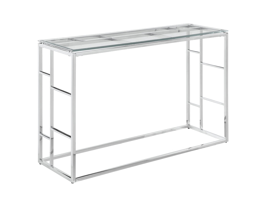 5073-OCC 15"x 47" Glass Top w/ Ladder Style Frame image