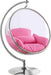 Luna Pink Durable Fabric Acrylic Swing Chair image
