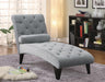 Transitional Grey Chaise image