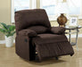 G600266 Casual Chocolate Glider Recliner image