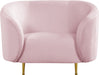 Lavilla Pink Velvet Chair image