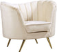 Margo Cream Velvet Chair image