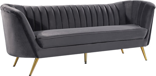 Margo Grey Velvet Sofa image