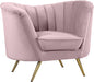 Margo Pink Velvet Chair image