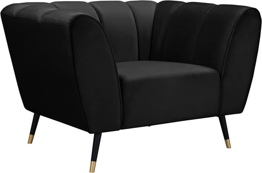 Beaumont Black Velvet Chair image