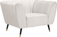 Beaumont Cream Velvet Chair image