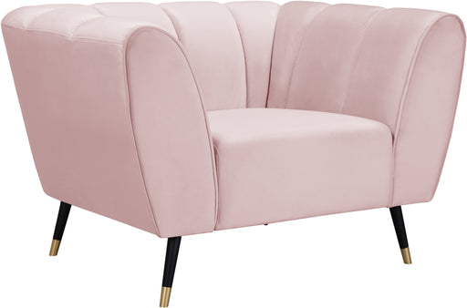 Beaumont Pink Velvet Chair image