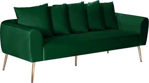 Quinn Green Velvet Sofa image