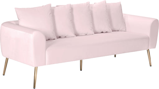 Quinn Pink Velvet Sofa image