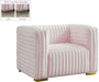 Ravish Pink Velvet Chair image