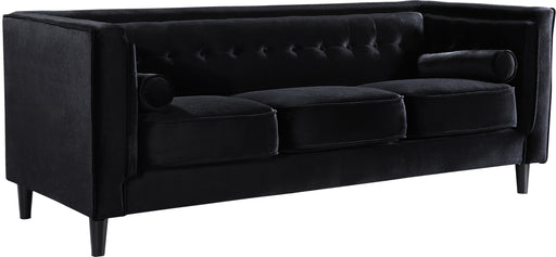 Taylor Black Velvet Sofa image