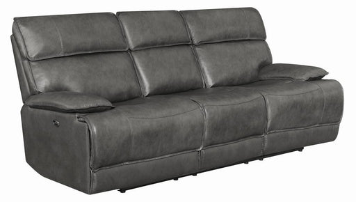 Standford Casual Charcoal Power Sofa image