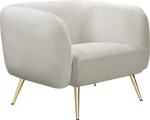 Harlow Cream Velvet Chair image