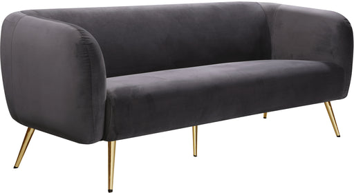 Harlow Grey Velvet Sofa image