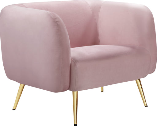 Harlow Pink Velvet Chair image