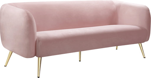 Harlow Pink Velvet Sofa image